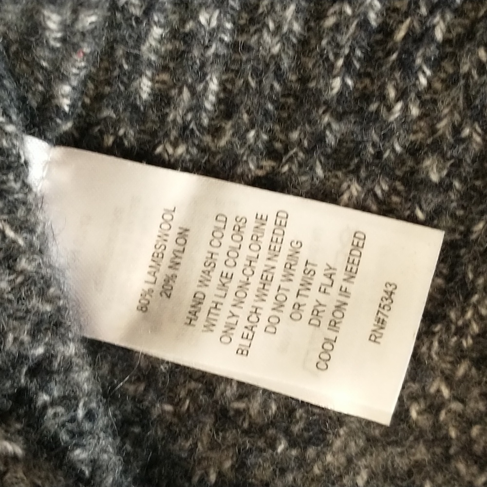 Telluride Clothing Company,‎ 80% LambsWool Sweater, Gray/Blue, Size Medium Fit - Picture 5 of 6